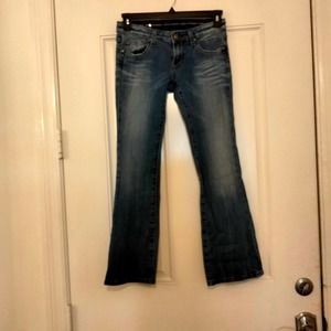 Rerock boot cut low rise jeans 30/28